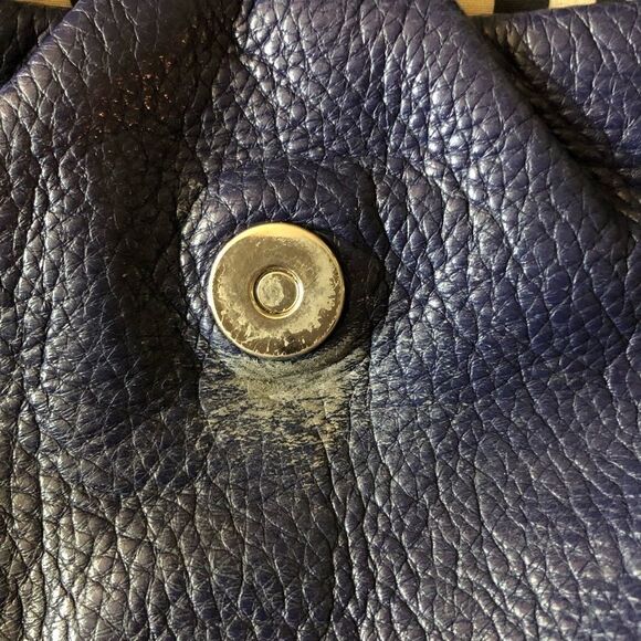 MARC JACOBS - "Natasha" DEEP PURPLE CROSSBODY BAG - Picture 4 of 11